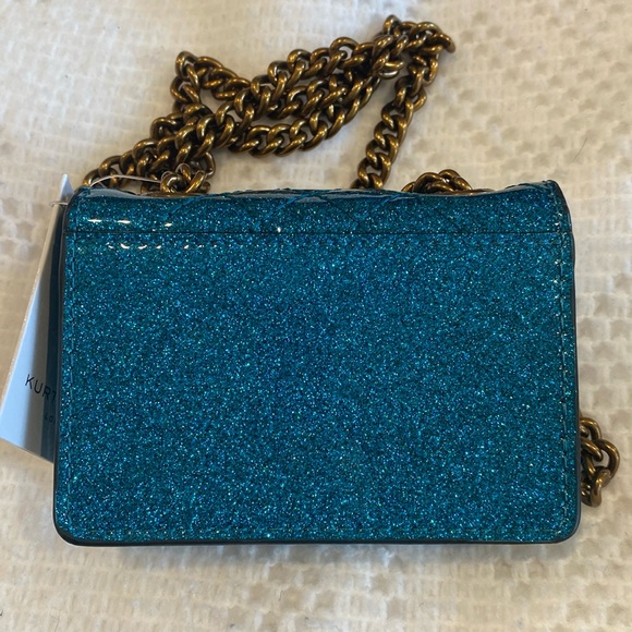 Kurt Geiger Micro Brixton Crossbody Bag TEAL Glitter
Kurt Geiger London NWT🦄 - Picture 7 of 12